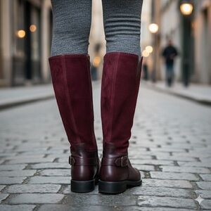 FrancoSarto women’s Marina Knee High Riding Boots